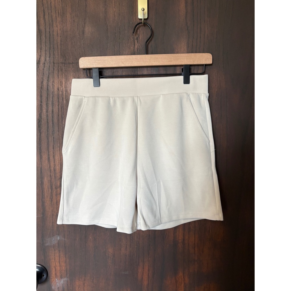 Lazypants Women Beige Lounge Athletic Shorts Size S Recycled Modal